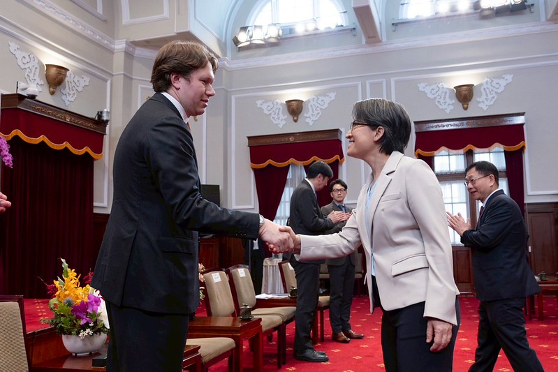 蕭美琴副總統接見美國智庫「外交關係協會」訪團　聚焦確保臺海和平穩定與積極參與國際事