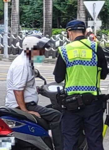 影/屏警專案取締闖紅燈惡性違規 有效降低路口事故