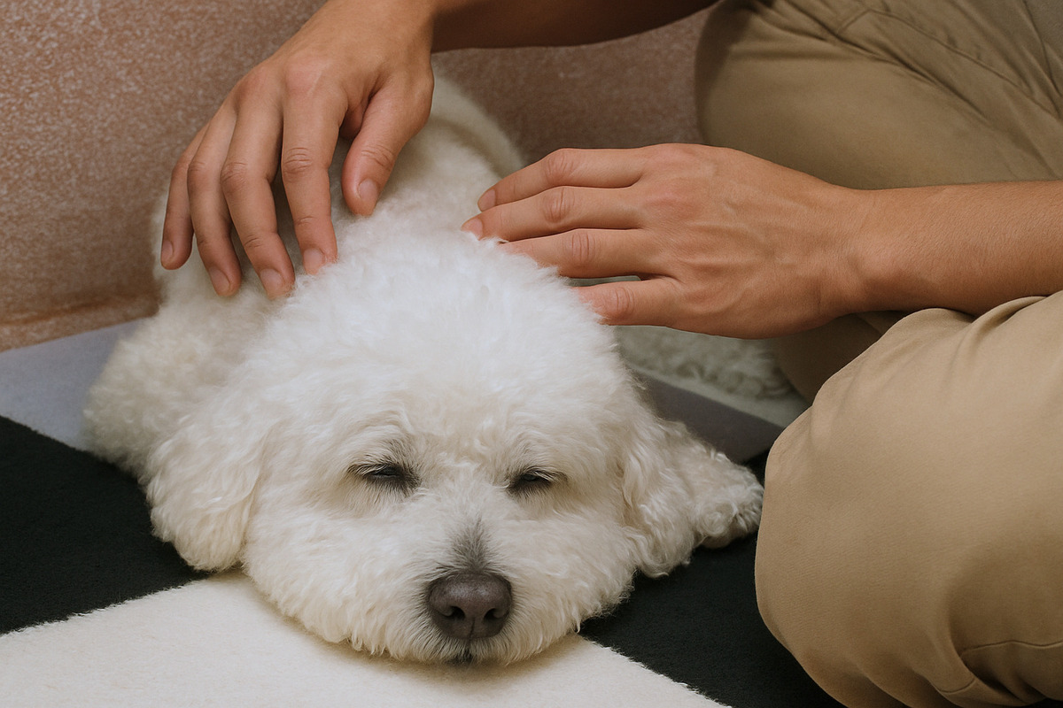 狗狗也能調理身心 台南寵物按摩舒緩狗狗壓力 助毛孩恢復元氣