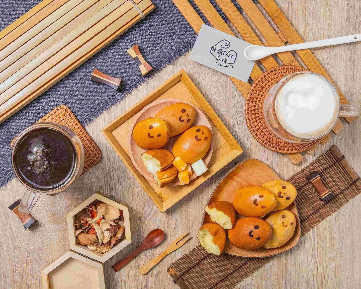 板橋特色咖啡廳裡剛出爐的雞蛋糕 誘人香氣從日常到夜市