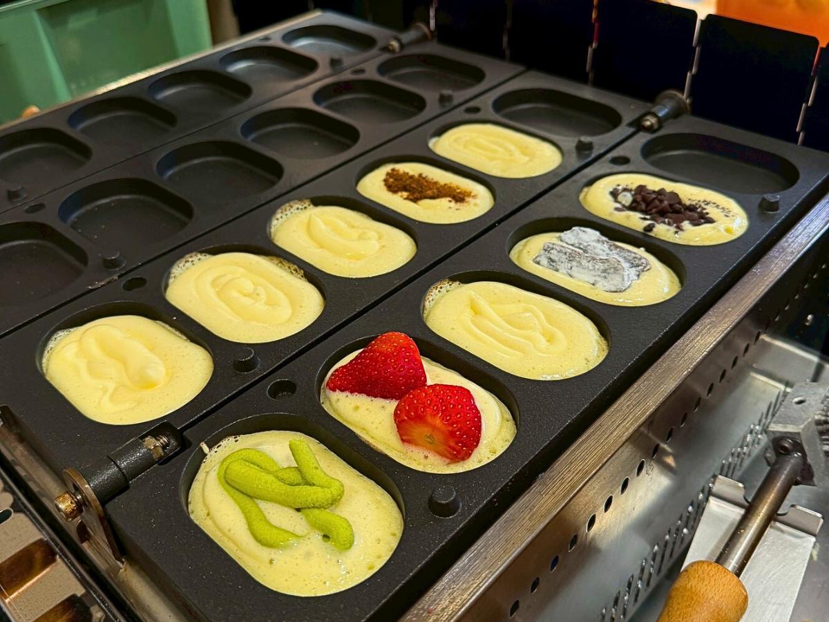 中壢雞蛋糕品牌 現做蓬鬆蛋糕體與手工餡 深受學生族群喜愛