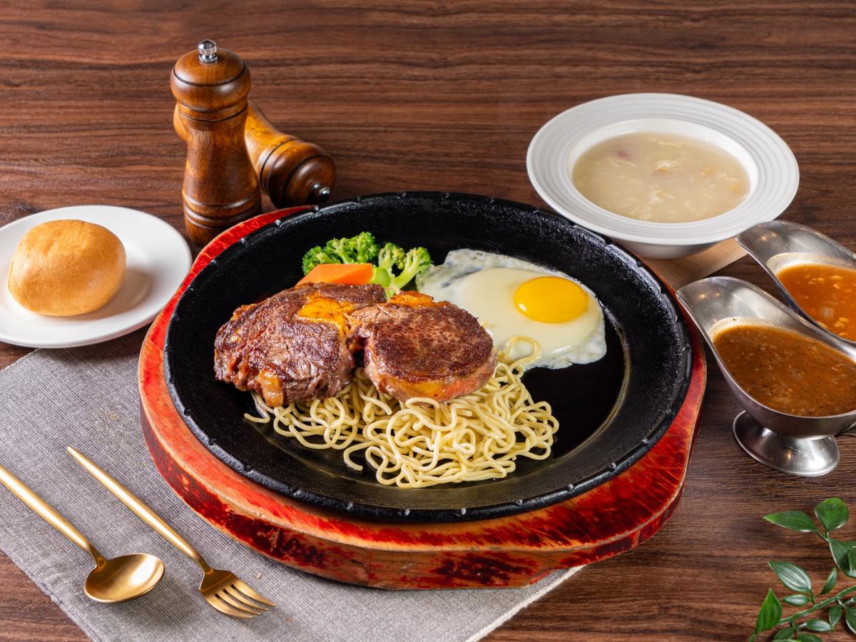 花蓮牛排館7oz菲力附300度加熱石 口感熟度親手掌控