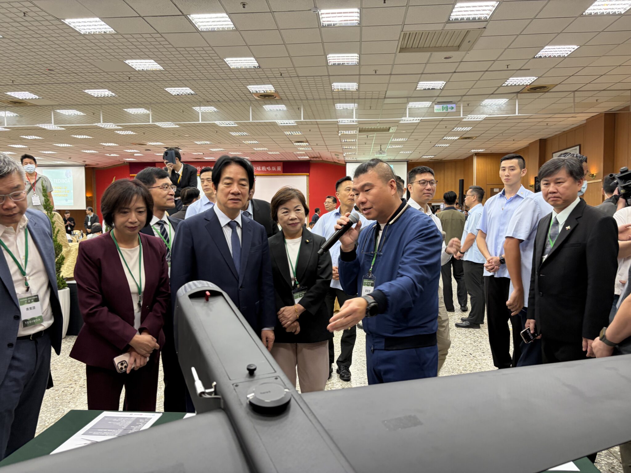 錦明展示戰術固定翼無人機 打造非紅供應鏈