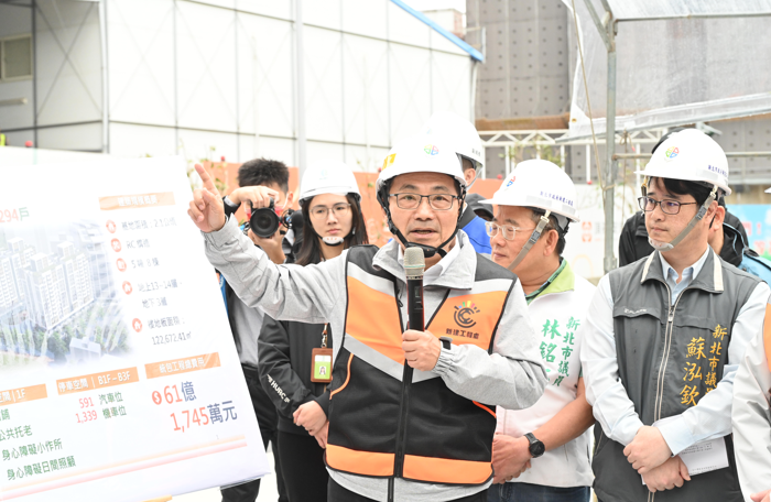 頂福安居社宅周邊道路新建完工！新北市長侯友宜：打造土城區宜居環境