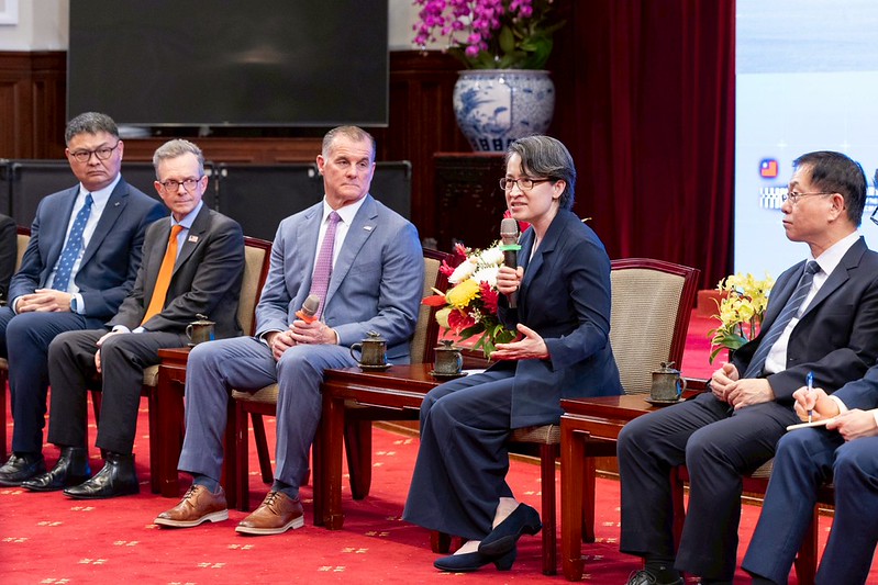 蕭美琴副總統接見美台商業協會訪團　盼持續深化臺美安全合作關係