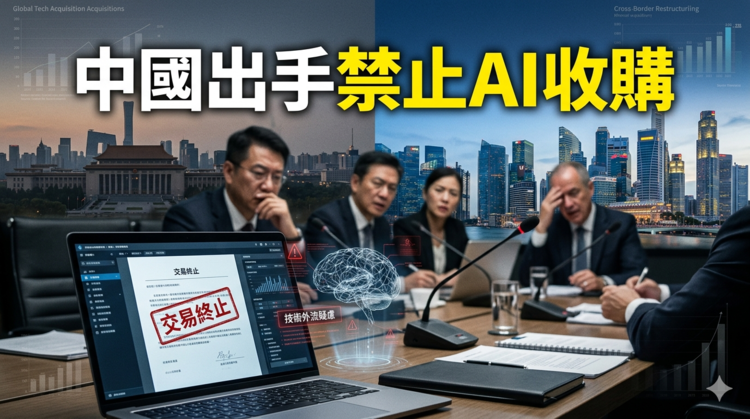 中國出手禁止 Meta 收購 Manus AI 技術外流疑慮揭開AI國安審查內幕