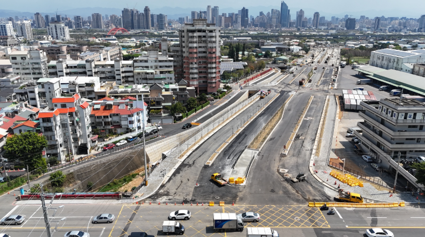 臺中市長盧秀燕拚建設！市政路延伸第1標5月通車 成臺中捷運藍線替代要道