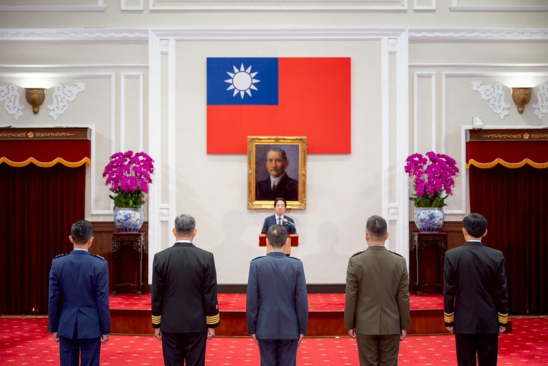 在將官晉任授階典禮上　賴清德總統重申強化戰備整備與指揮效能、確保國家安全