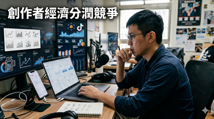 X平台、蝦皮到YouTube的創作者經濟新賽局：各家平台業者的分潤機制比一比完整拆解