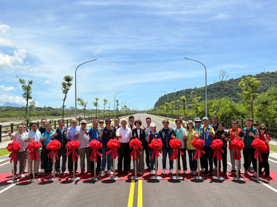 內政部國土署1.21億打造觀光大道！臺東龍馬大道景觀道路正式通車連結知本熱區