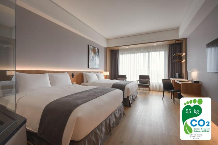 雲嘉南首家碳足跡標籤旅宿 臺南市禧榕軒大飯店永續觀光再創新里程 帶動綠色旅遊熱潮