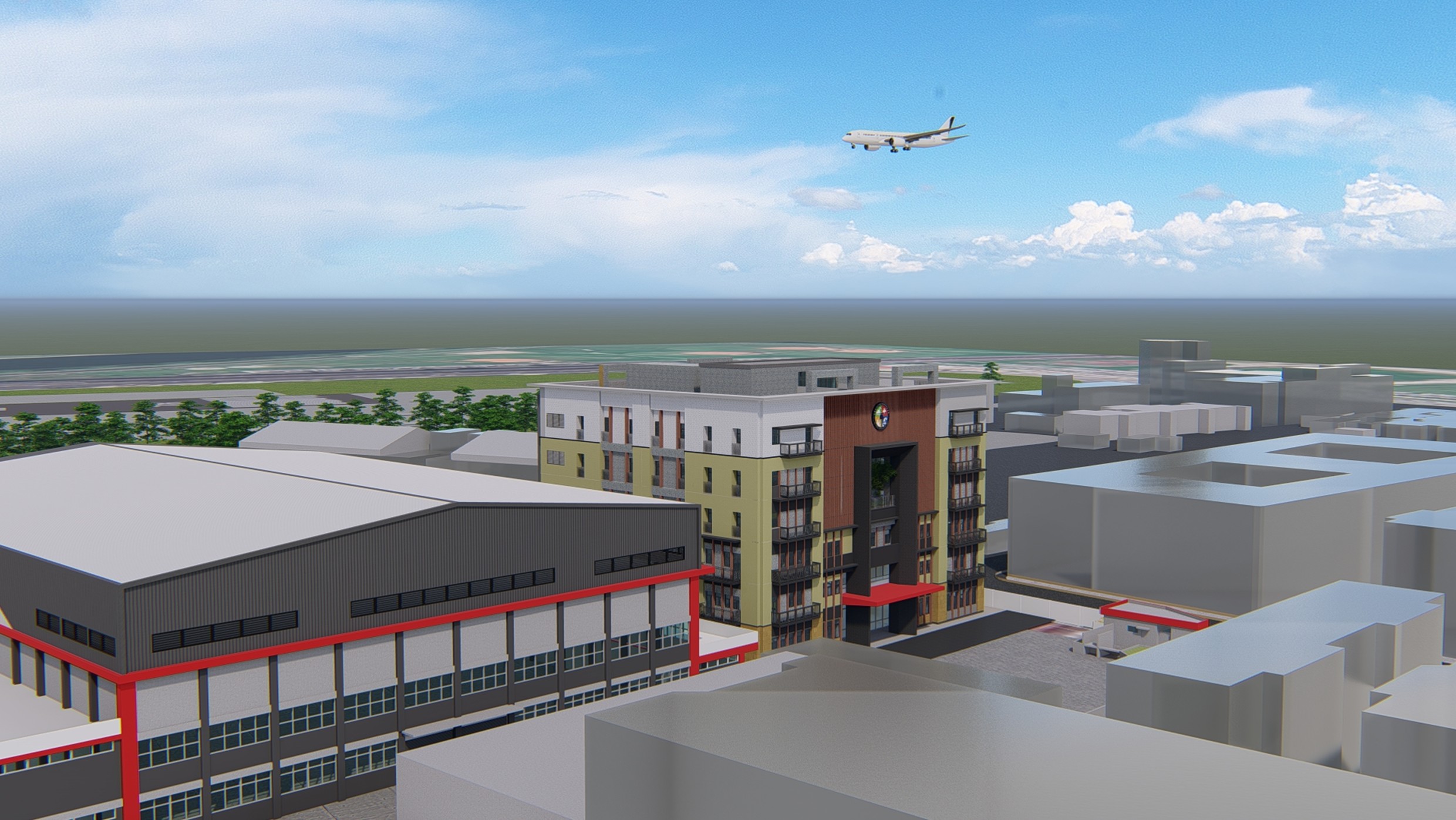 空勤總隊松山駐地新建案施工進度達41%　黑鷹機組118年進駐　加強北部地區空中救援與災害防護