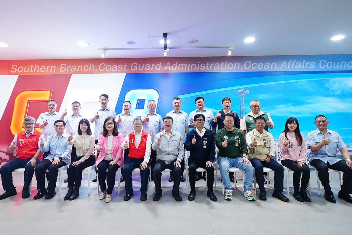 行政院砸1500億！行政院院長卓榮泰興達港海巡基地視察　海巡基地升級拚國安第一線