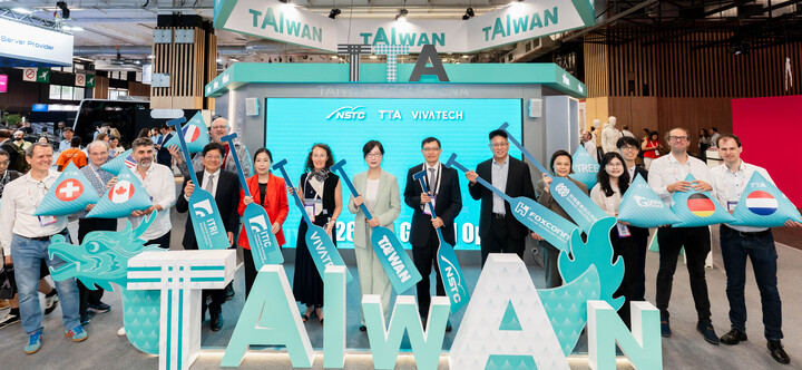 國科會攜TTA率近百家新創產業鏈進軍法國VivaTech　齊攻歐洲市場商機展現AI Taiwan實力