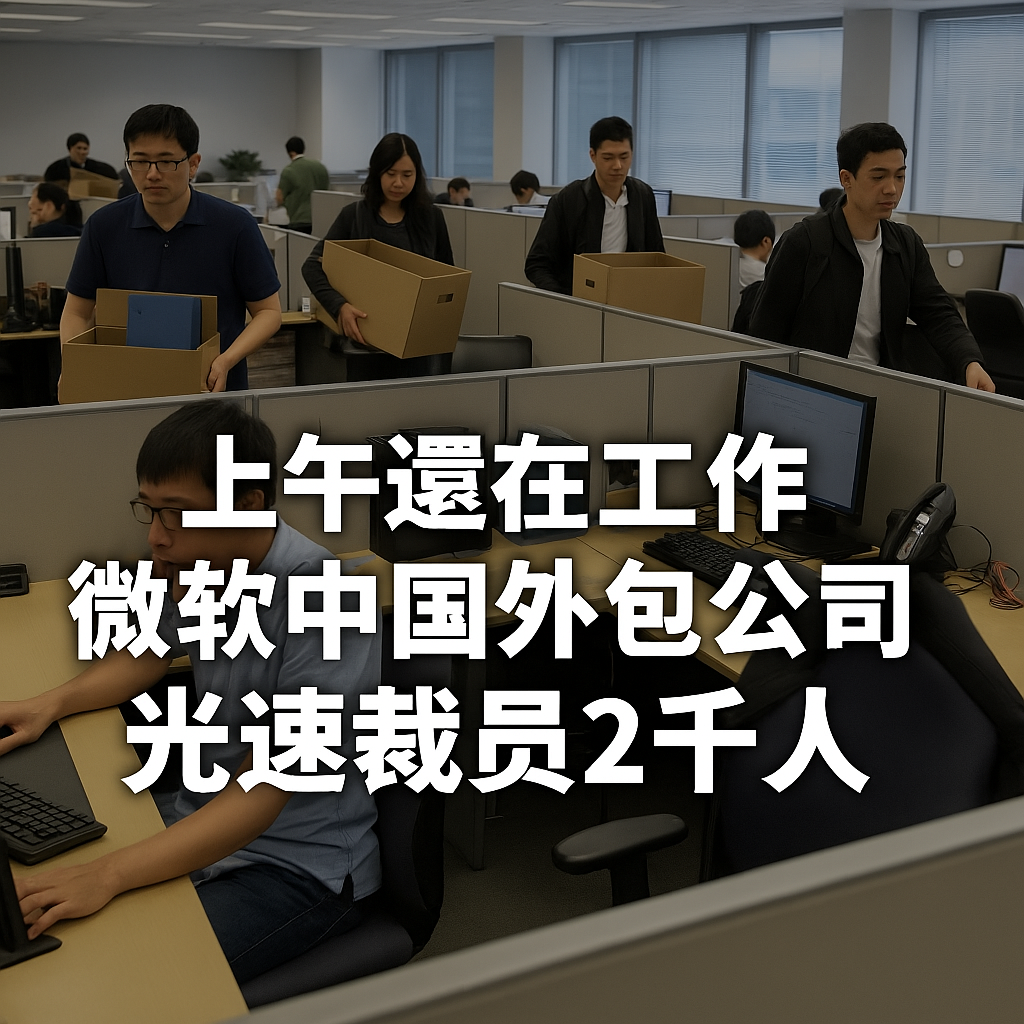 微創軟件突發大規模裁員　近2千人受影響　微軟澄清未退出中國市場