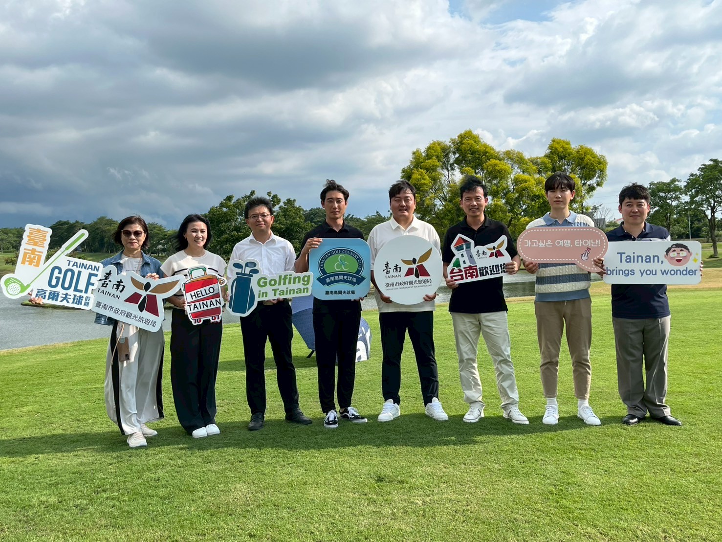 韓國棒球高爾夫體育參訪團實地考察 台南運動觀光推廣再添動能