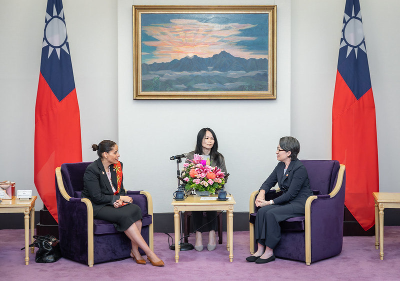 蕭美琴副總統接見法國國民議會訪團　盼持續深化臺法各領域合作及夥伴關係　強化供應鏈韌性
