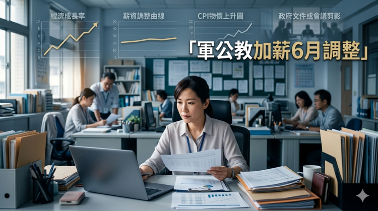 軍公教2026年加薪　這筆錢6月可望大幅調整　全教總呼籲整體調10％要求落實共享經濟成長