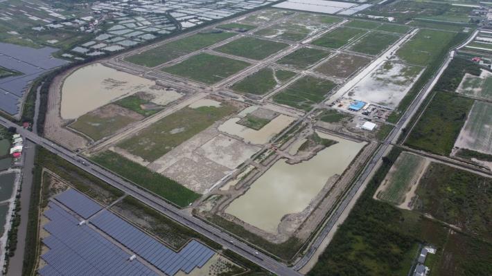 臺南市七股科工區變電所與服務中心共構，創新規劃提升土地使用效率