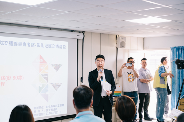 立法院交通委員會南下考察　交長陳世凱肯定彰化推動生活圈道路建設