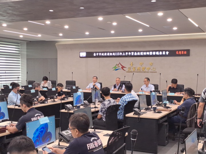臺中市召開緊急救護諮詢委員會　提升到院前救護品質全面守護市民生命安全