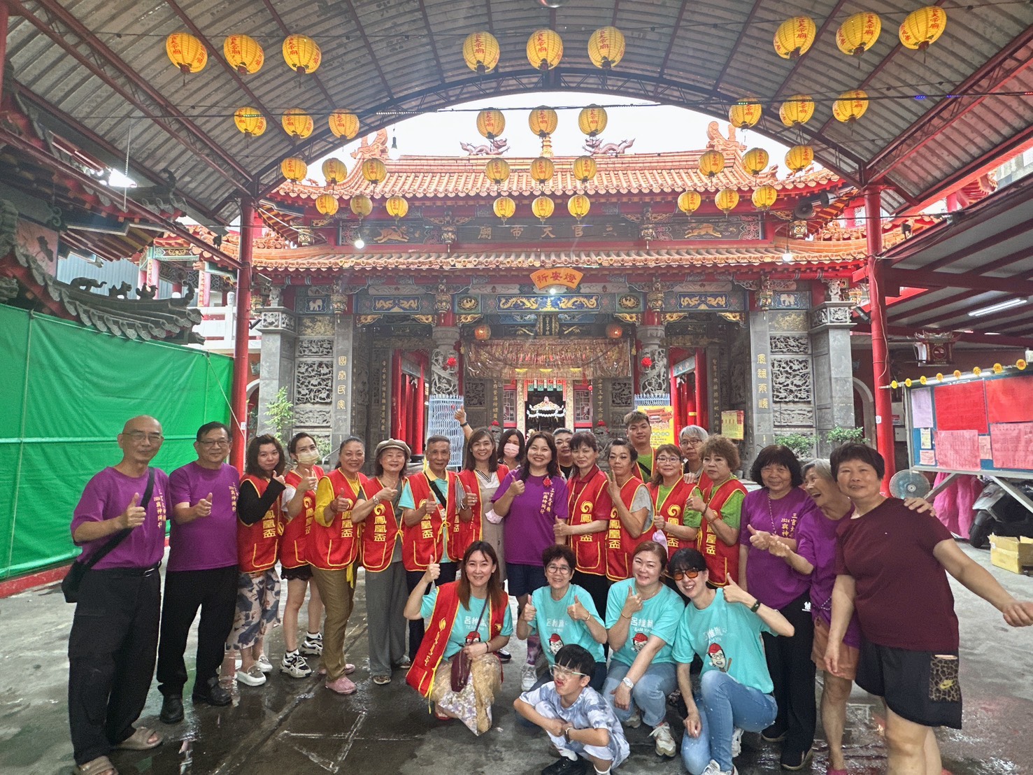 母親節暖心登場！臺南南區三官大帝廟推防暴宣導暨親子活動 社區凝聚力爆棚