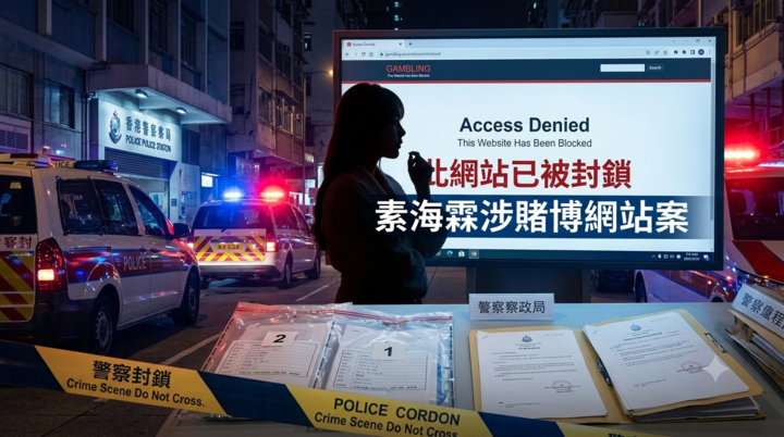 香港AV女優素海霖涉代言賭博網站遭捕　香港警方調查後准保釋候查