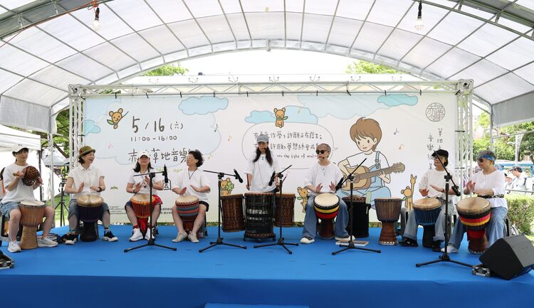 初夏祈願曲－陽光x音樂x夢想　5月16日在「赤峰草地音樂會」遇見凱西　臺北最潮文青街區再爆紅