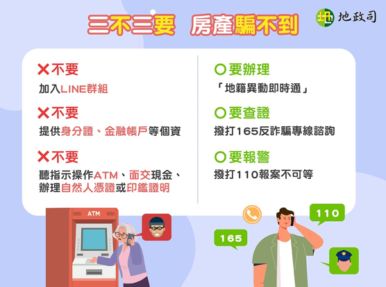 內政部長劉世芳教防詐秘籍！即刻啟用「地籍異動通知」保護房地產權