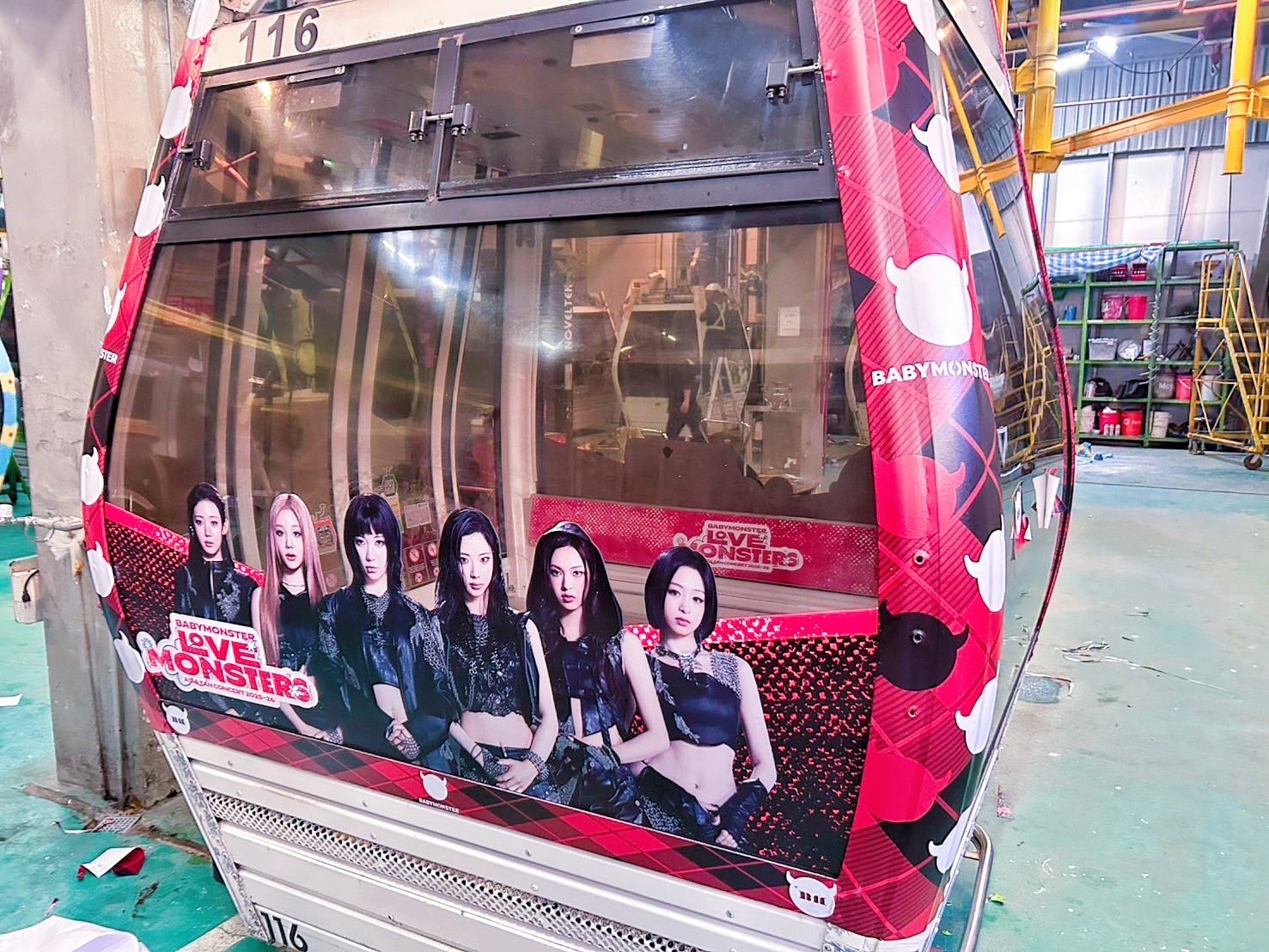 BABYMONSTER首登臺北小巨蛋連唱兩天　應援熱潮結合貓空纜車期間限定寶怪主題車廂　揭開2026年首場K-POP演唱會序幕