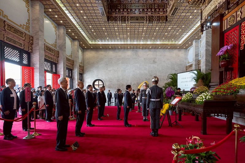 總統賴清德率行政、立法院及監察院首長陪祭 中華民國114年秋祭忠烈殉職人員典禮追思先賢