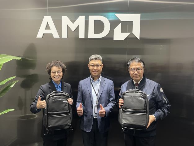 AMD進駐臺南沙崙科學城　臺南市長黃偉哲親訪研發中心揭示臺南AI新時代　結合科普教育與在地AI創新計畫