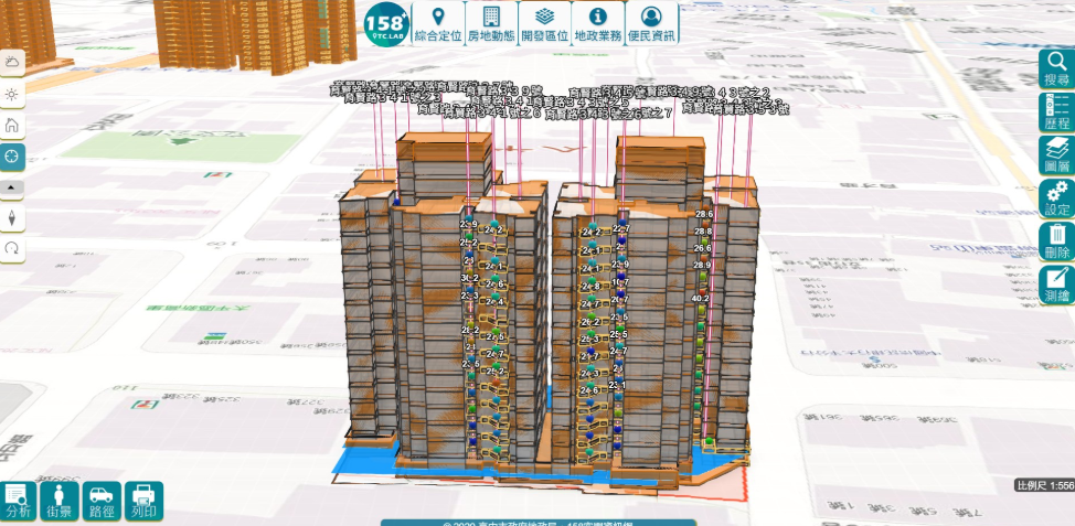 打造透明便利的不動產資訊平台！臺中3D建物查詢系統實價登錄一鍵掌握