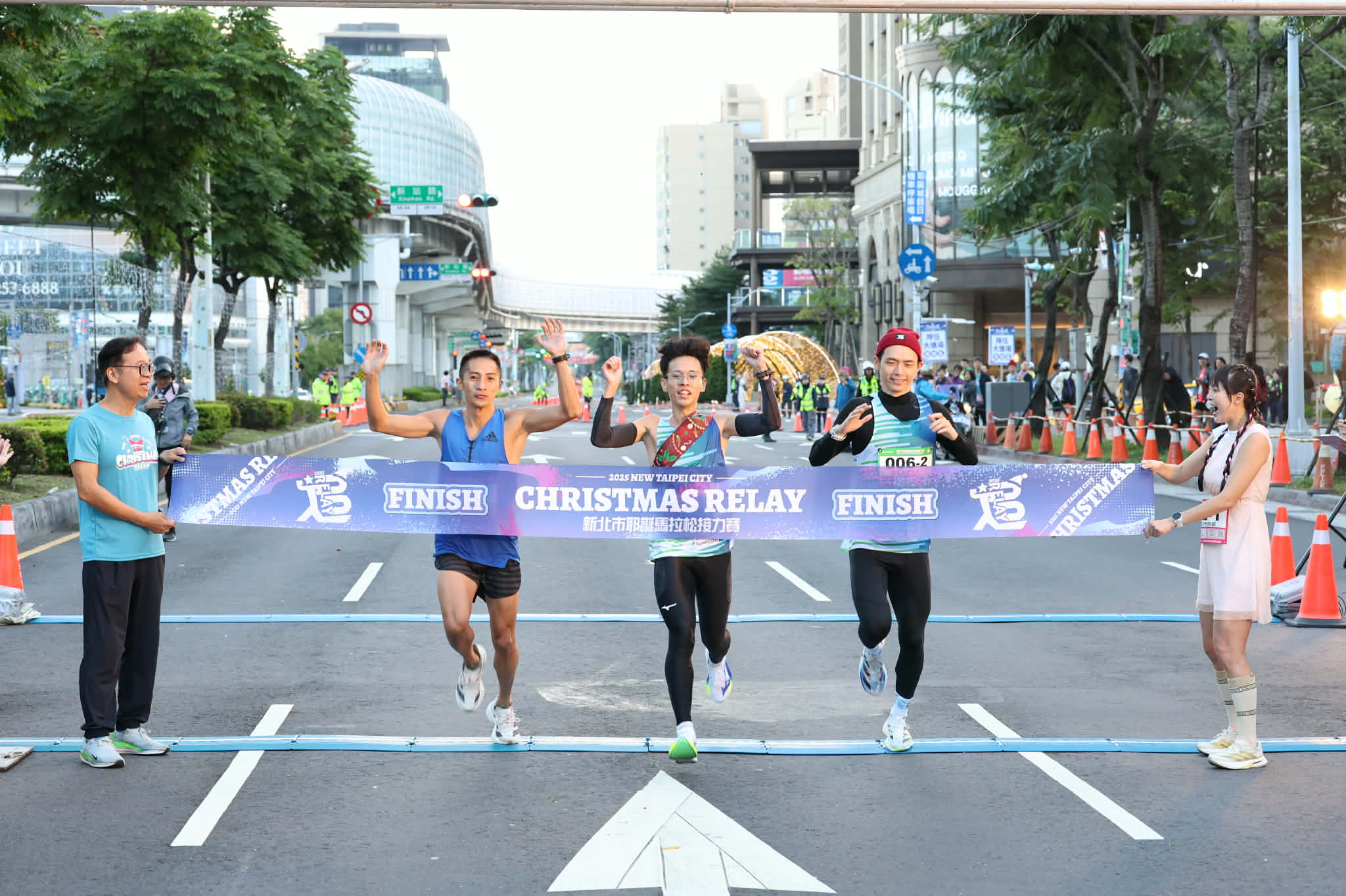 2025新北市耶誕馬拉松接力賽12月7日熱血登場　新北歡樂耶誕城系列活動點亮節慶