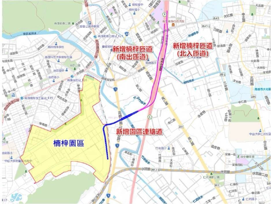 內政部都委會審議通過楠梓園區聯外交通建設　台積電高雄廠區通勤與物流效率同步改善