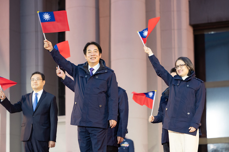總統賴清德與副總統蕭美琴出席元旦升旗典禮，共同見證臺灣新氣象！