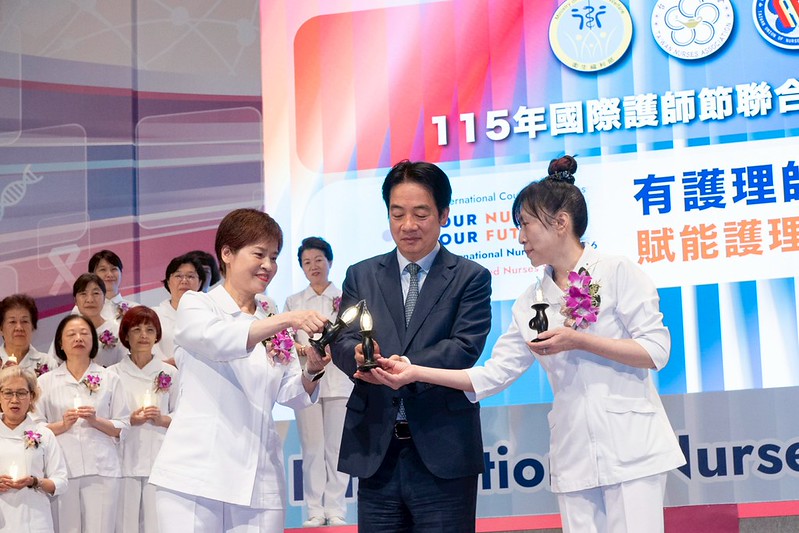 賴清德總統出席護師節慶祝大會　感謝護理人員辛勞並加碼護理政策資源