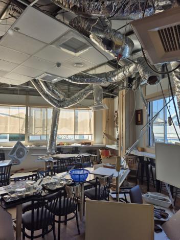 臺南玉井黃金蕎麥探索館迅速重建 黃偉哲探訪關心恢復營業狀況