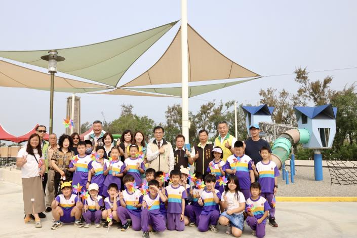 鄭成功紀念公園大改造完成　臺南市長黃偉哲：臺南再添親子共學休憩空間