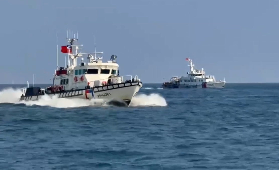 台灣公投後第一天驚魂　中國海警4艘船挑釁金門　海巡嚴陣以待