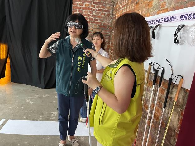 2025國際身心障礙者日首場活動「微光之境 視障權能群像展」於臺南開展 臺南市長黃偉哲盼打造身障者文化平權