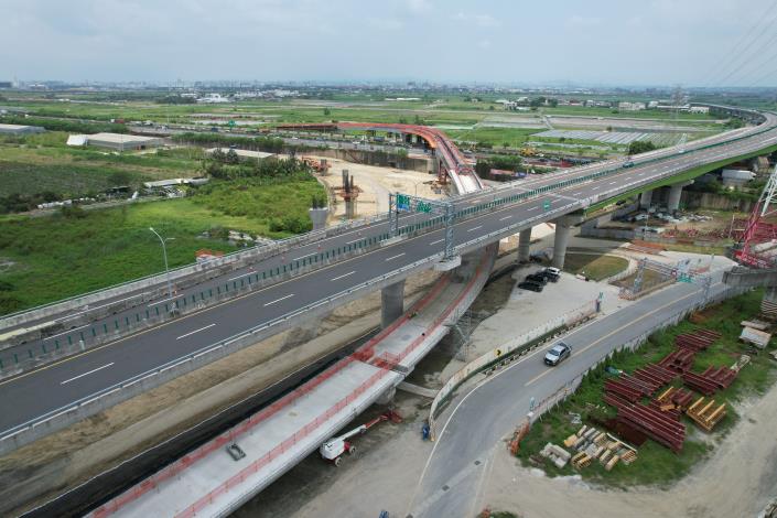 【南科速報】國道1號北外環交流道工程進度62%　年底完工可望大幅縮短通勤與物流時間
