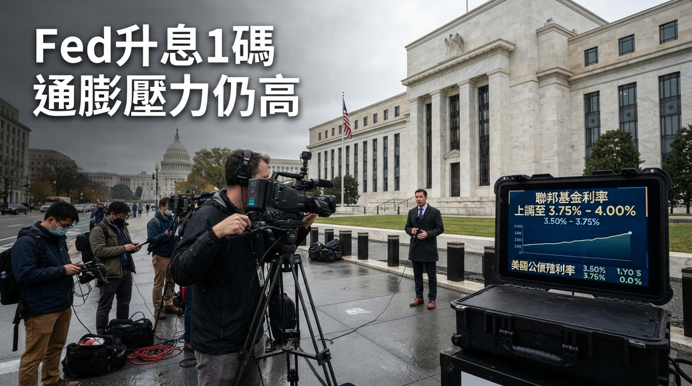 Fed 9月升息1碼至4%　美國聯準會7月與9月聲明轉向、通膨措辭明顯收緊