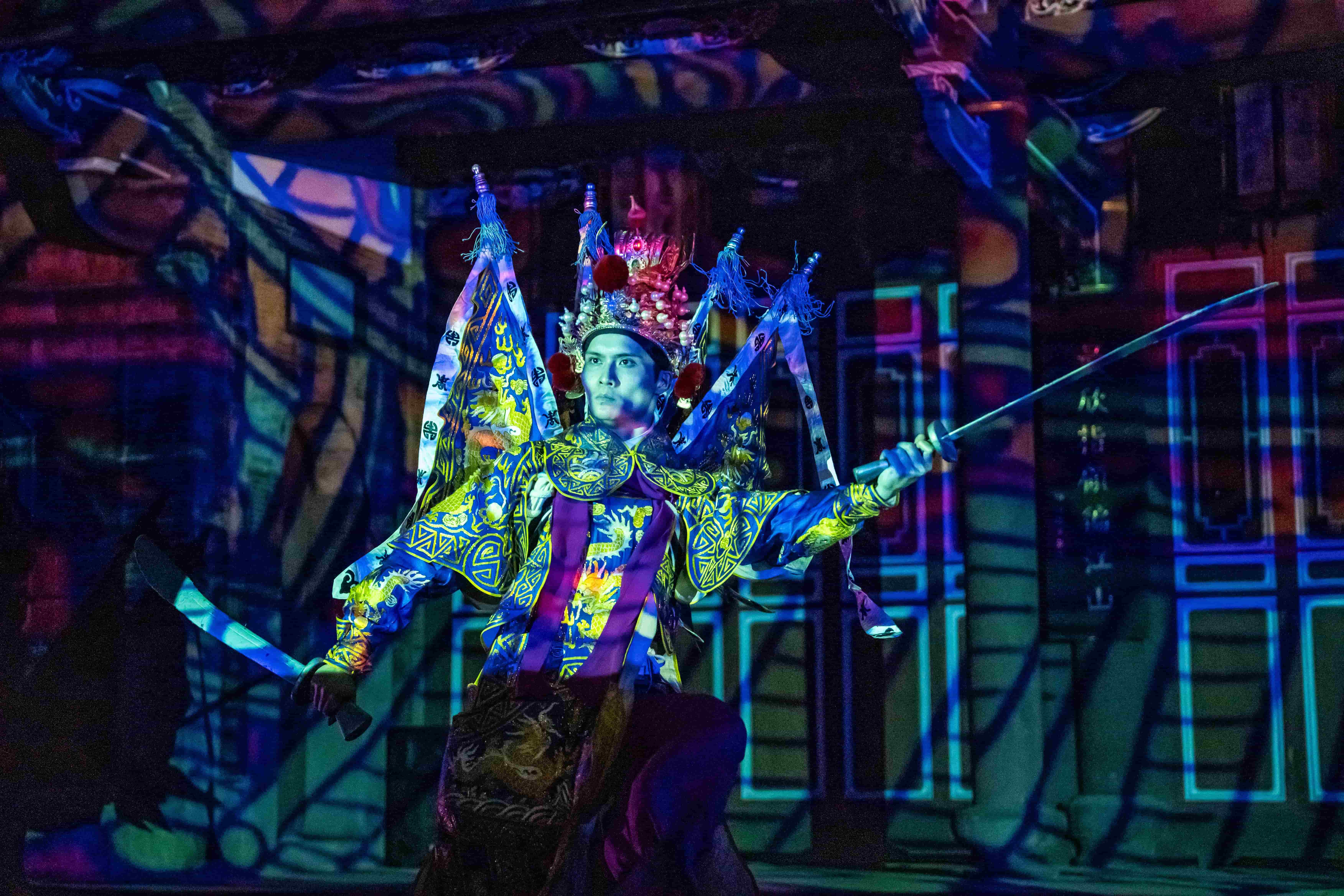 古蹟夜色最終章　新北市《月光之戀 仙履林園》光雕展演12月27日最終場驚喜加長版壓軸演出