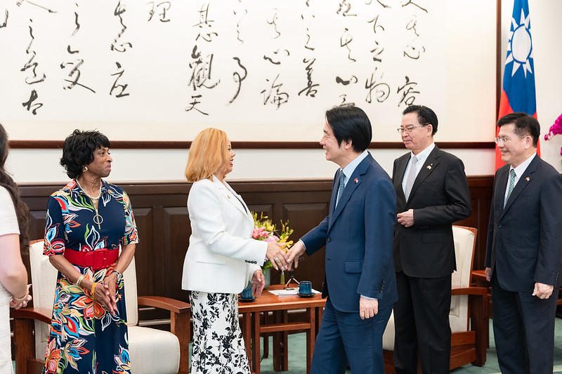 賴清德總統接見美國聯邦眾議院訪團　盼深化臺美合作促進科技發展與人才培育