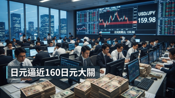 日元再逼近160日元！美國是否不願追加干預？解析日美匯率防線與套息交