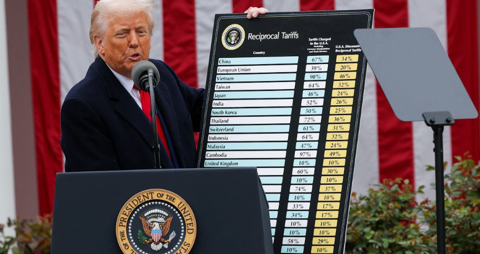 貿易戰升級？川普公布全球互惠關稅清單 60國進口商品面臨衝擊
