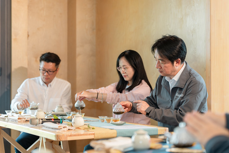 賴清德總統參訪臺東地方創生據點 青年創新策略帶動茶產業升級與產業轉型 推進地方創生3.0發展