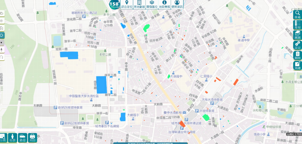 買房、投資更安心！臺中地政局「158PLUS空間資訊網」3D房價查詢正式上線