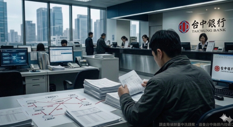 地產大亨涉洗錢36億爆案！調查局偵破台中商銀主管勾結詐欺集團七人遭起訴